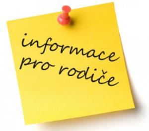 Dětská skupina - důležitá zpráva pro rodiče 1