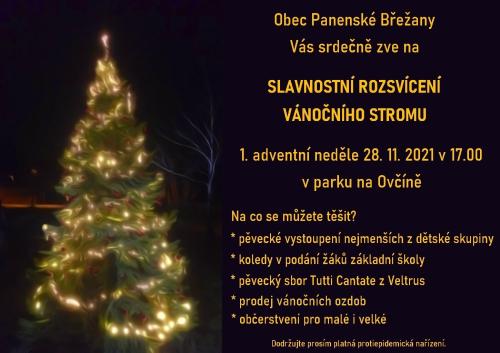 Rozsvícení vánočního stromu 1