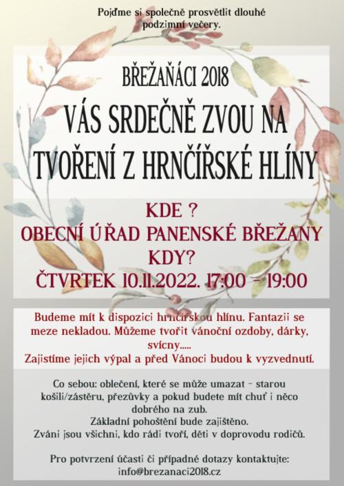 Tvoření z hrnčířské hlíny 1