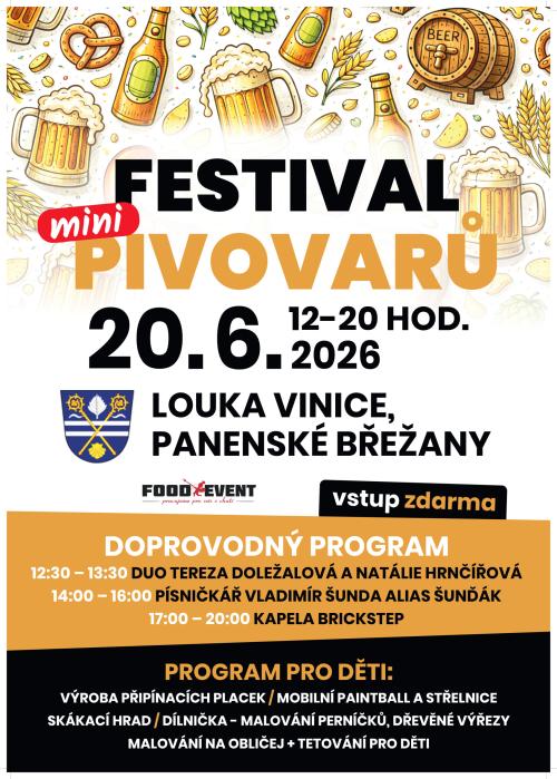 Festival minipivovarů a streetfoodu na Vinici 1